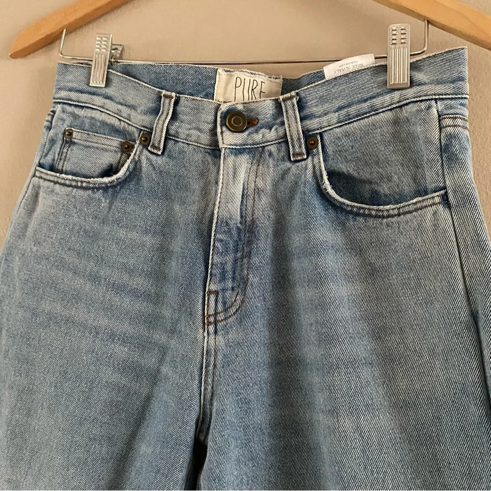 Haikure Women’s New Florence Columbus Cropped High Rise Denim Jeans Size 26 X 24 - Picture 3 of 14
